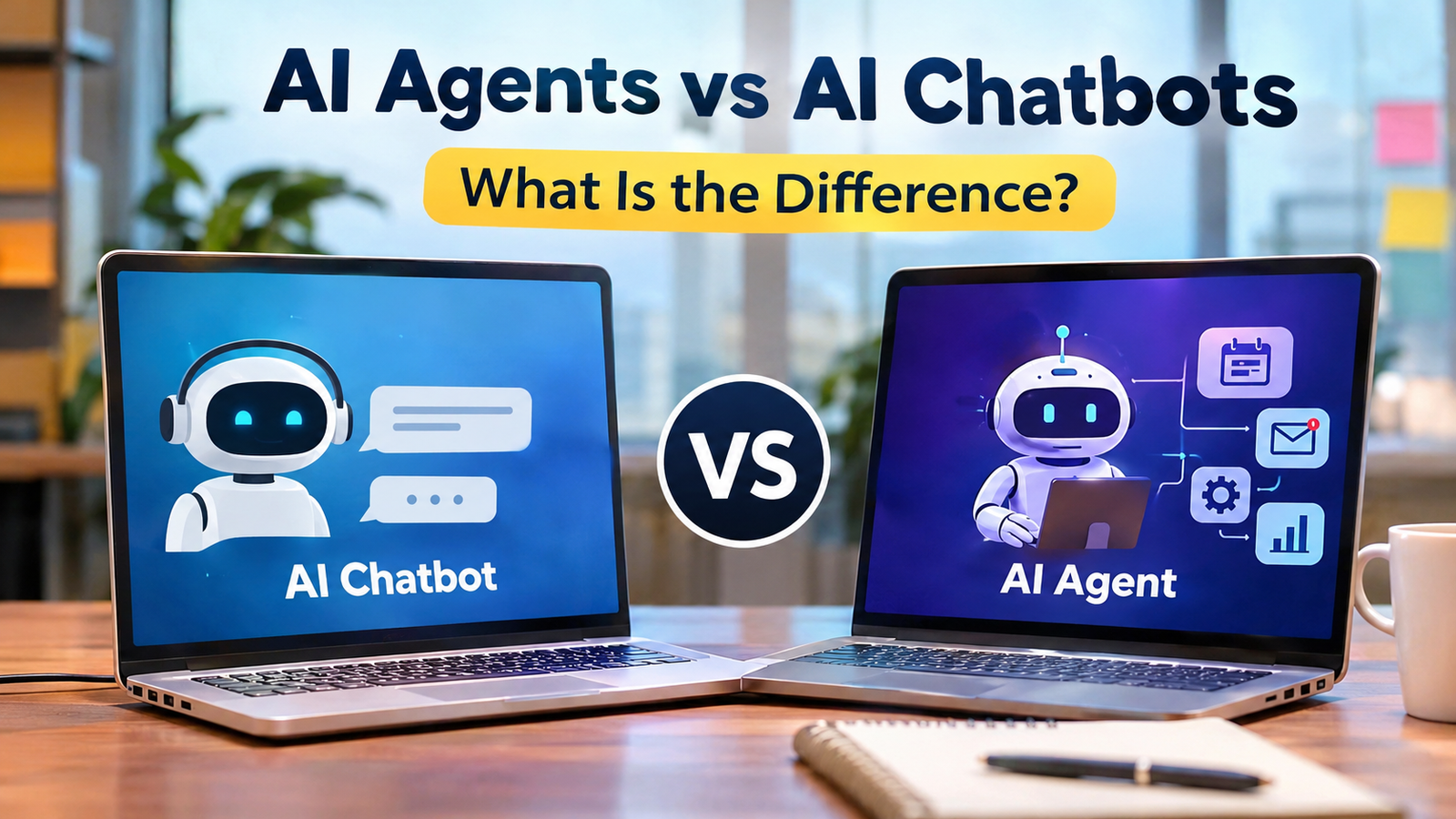 AI Agents vs AI Chatbots_ Office Showdown