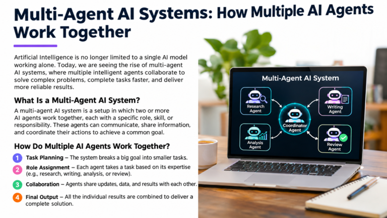 Multi-Agent AI Teamwork Infographic